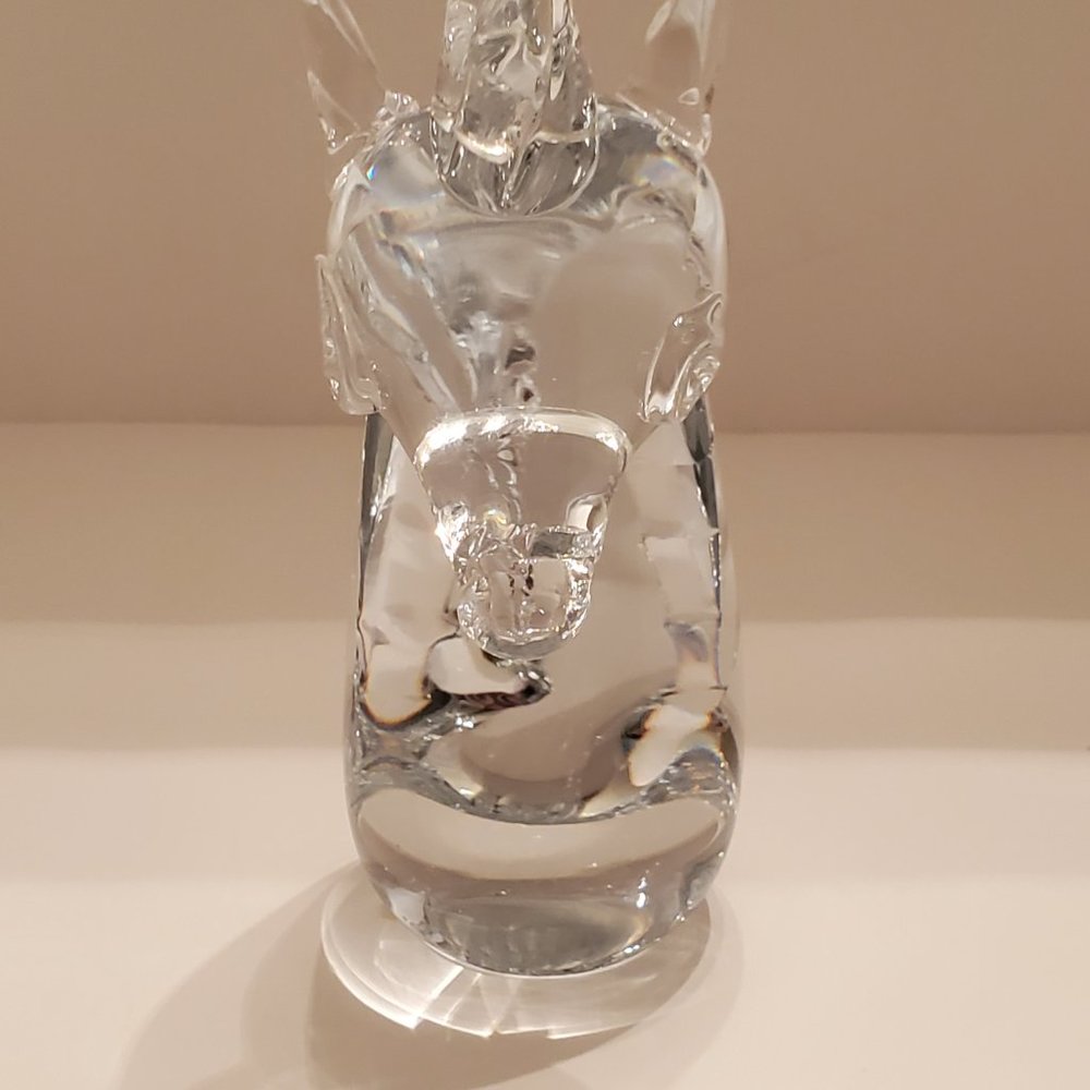 Art Glass Unicorn - Picture 4 of 4